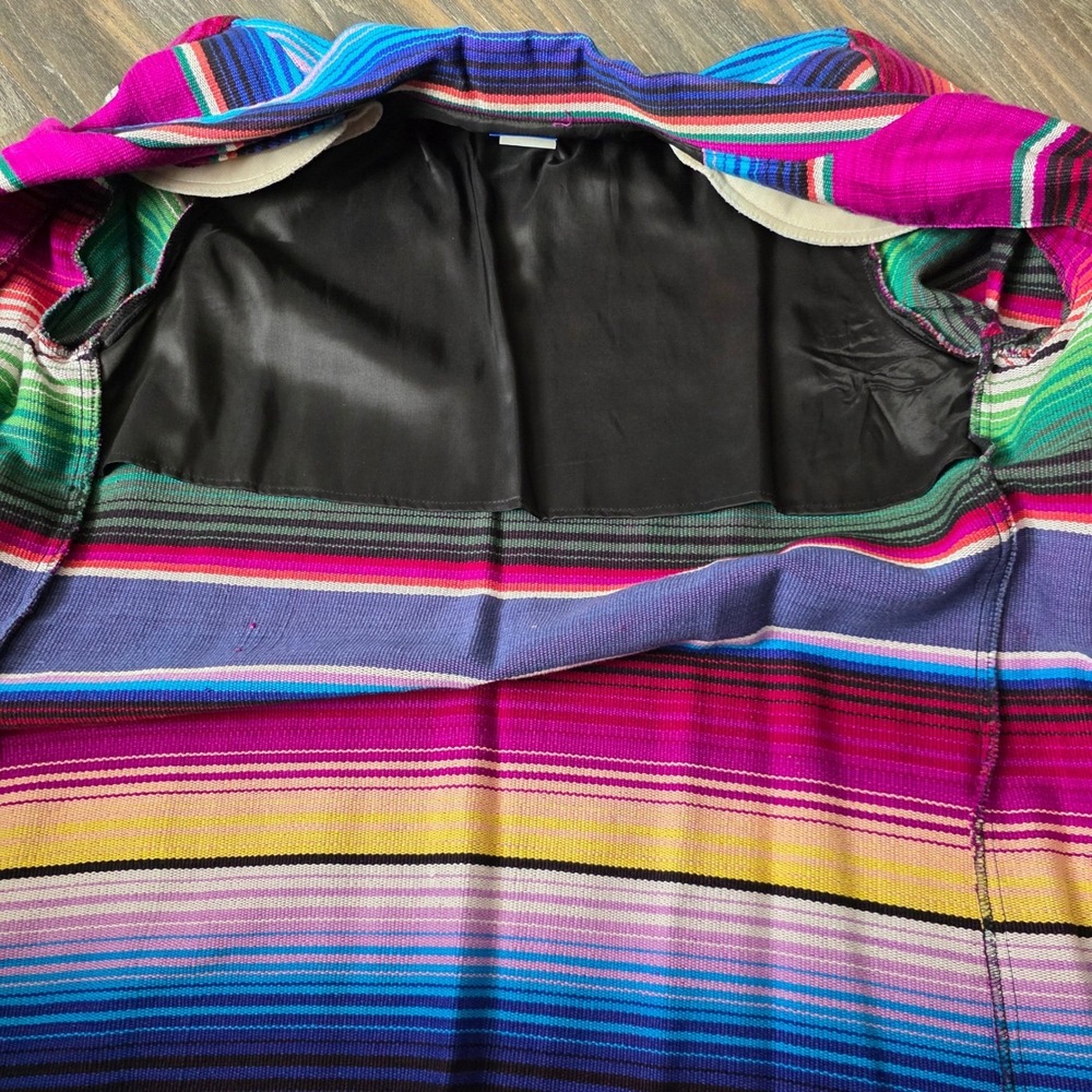 VINTAGE 90's Roper‎ Womens Blanket Blazer Jacket Button Front Pockets Medium - Picture 10 of 10